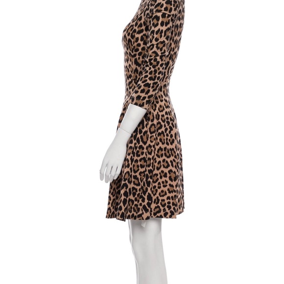 Kate Spade Leopard Print Ponte Dress - Picture 3 of 7